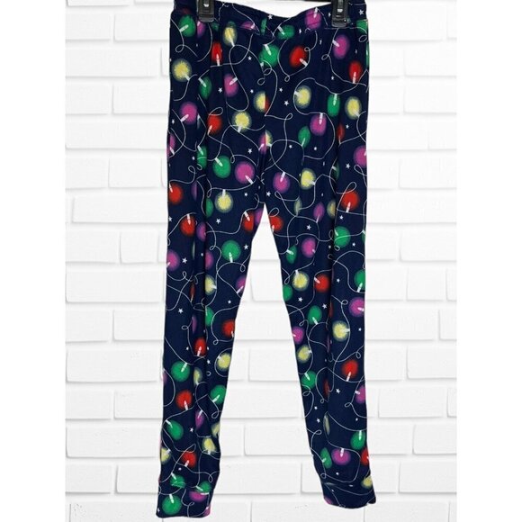 Jenni Intimates Women's S Christmas Lights Jogger‎ Lounge Pants Pajamas - Picture 3 of 6